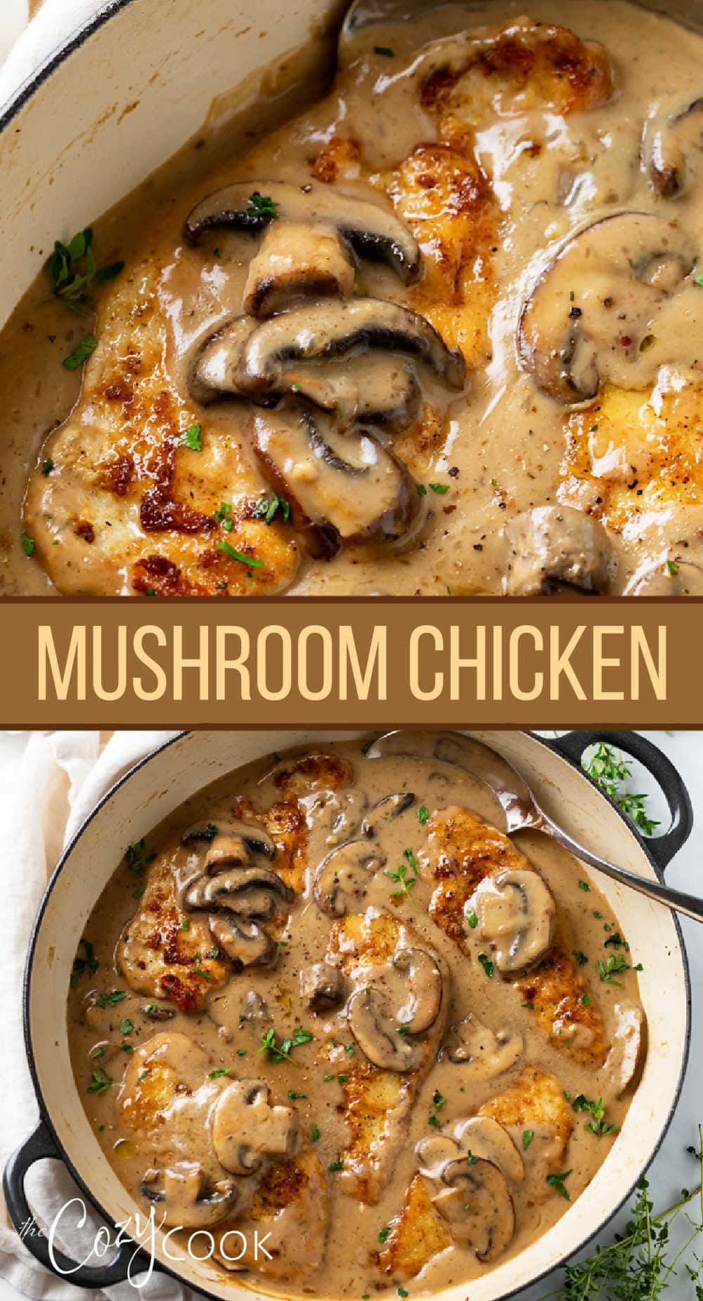 Creamy Mushroom Chicken