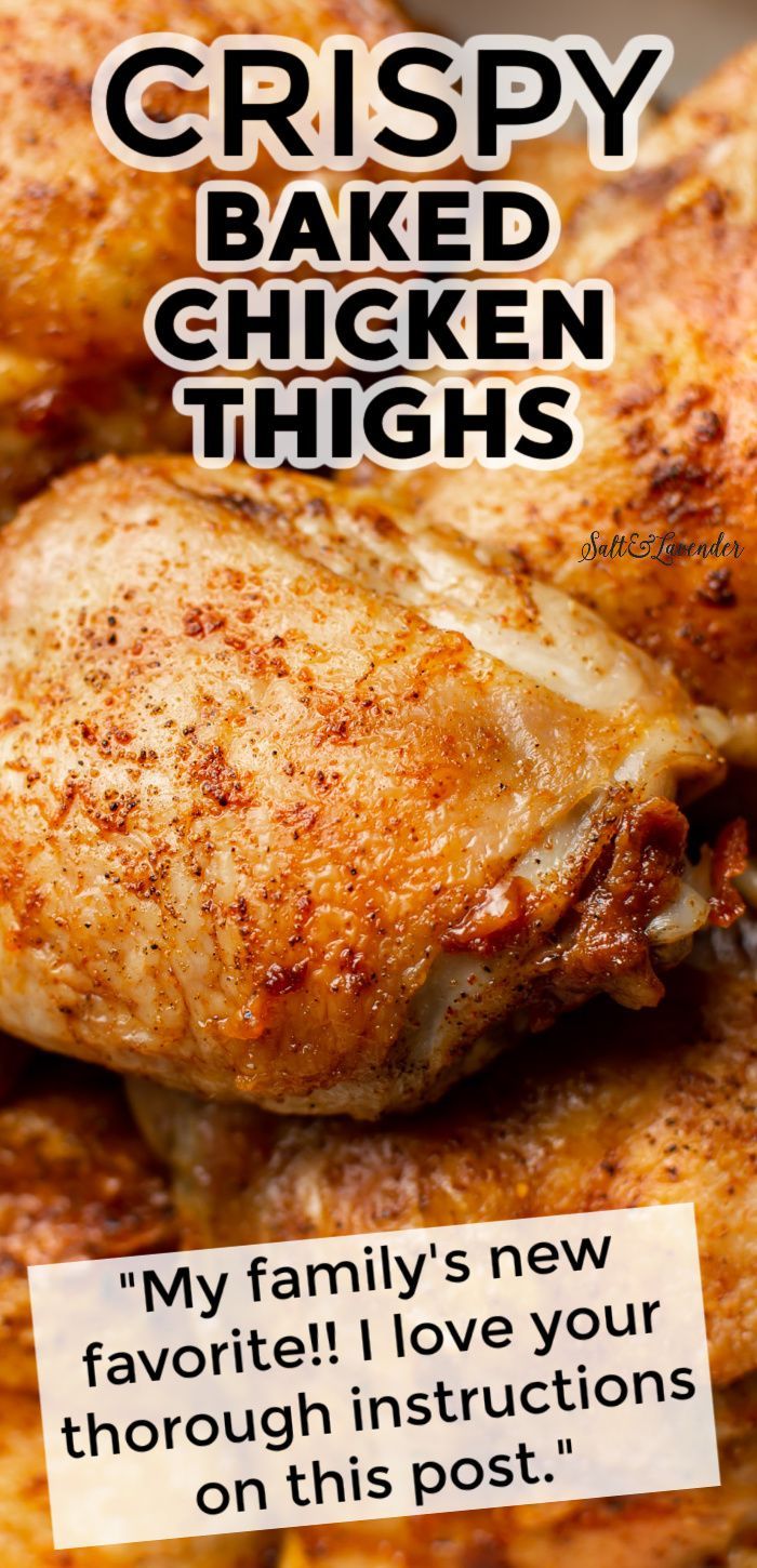 Easy Baked Chicken Thighs