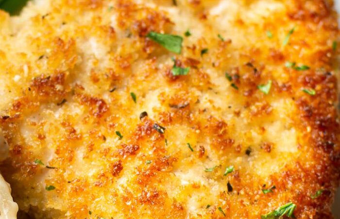 parmesan crusted chicken recipe