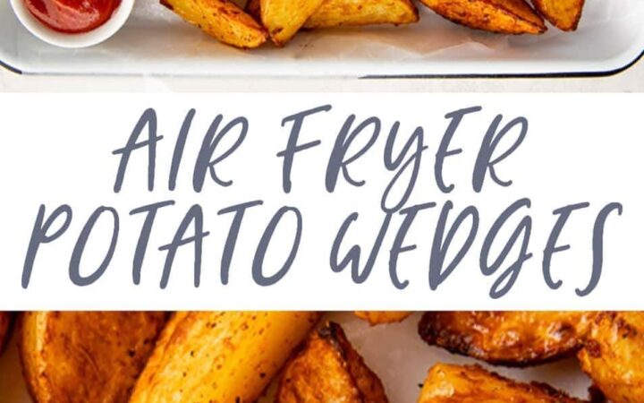 air fryer potato wedges