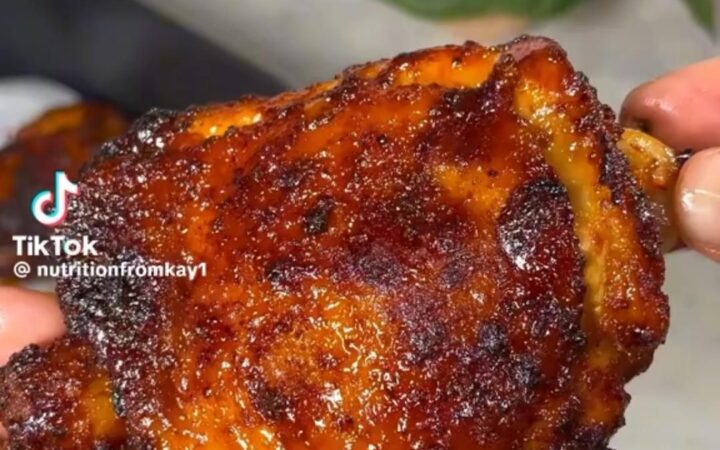 air fryer honey hot chicken thighs