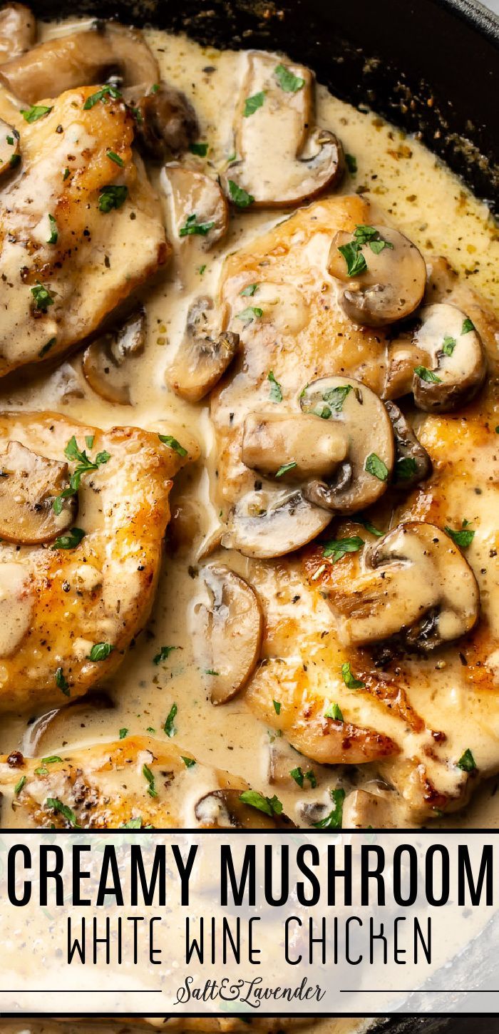 Creamy White Wine Chicken