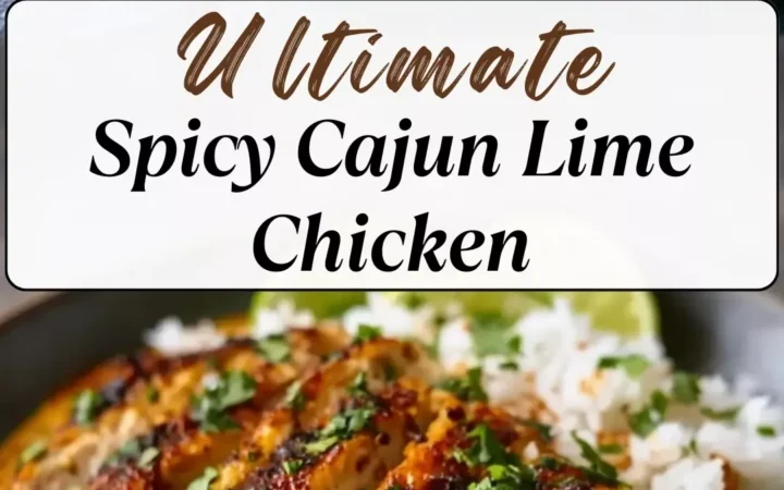 spicy cajun lime chicken creamy sauce
