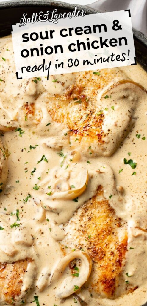 sour cream and onion chicken