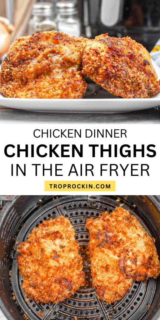 air fryer chicken thighs crispy
