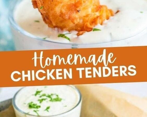 homemade chicken tenders