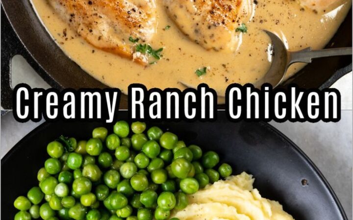 creamy ranch chicken recipe