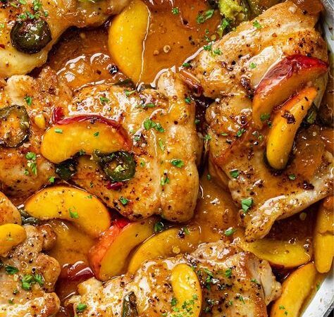 jalapeno peach chicken recipe