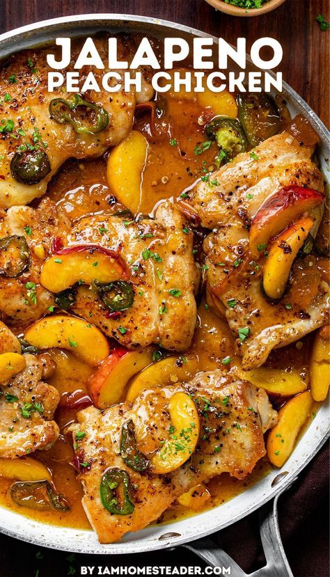 jalapeno peach chicken recipe