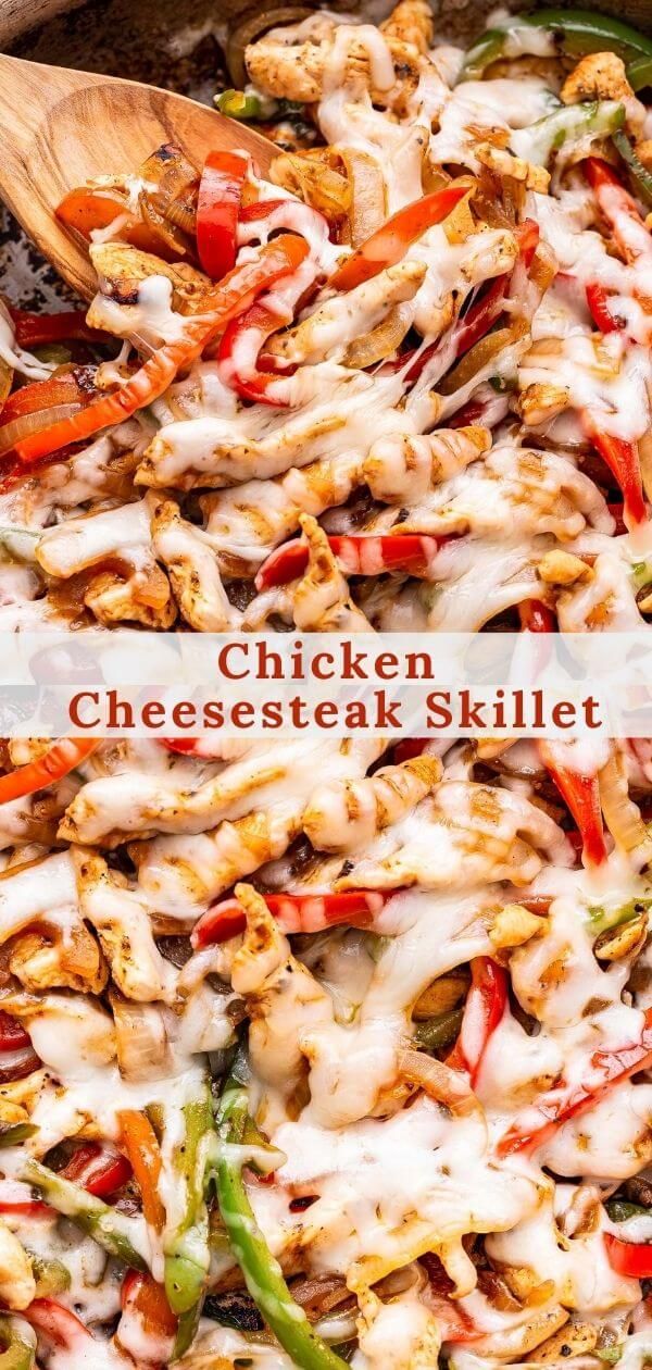 Chicken Cheesesteak Skillet