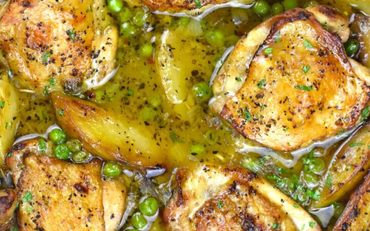 chicken vesuvius recipe