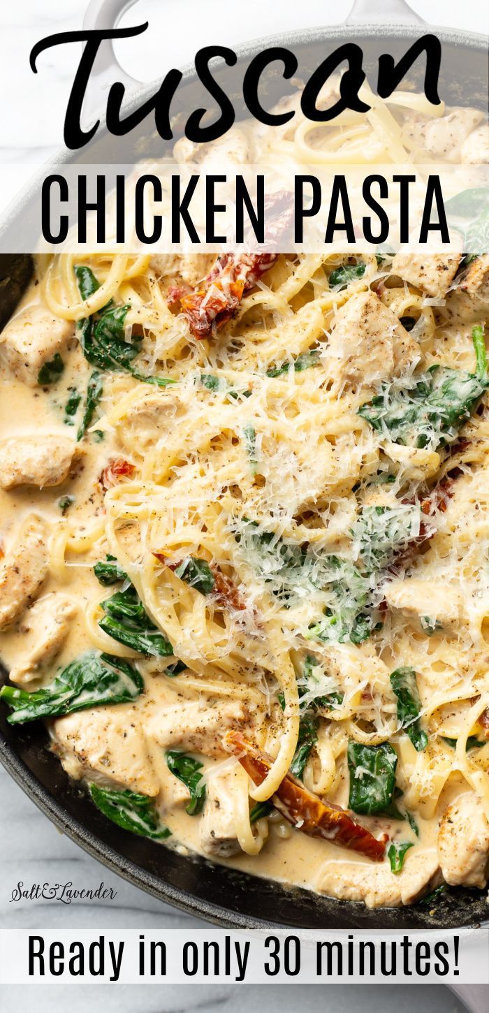 Tuscan Chicken Pasta