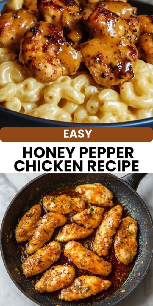 sweet pepper honey chicken recipe