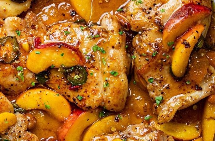 jalapeno peach chicken recipe