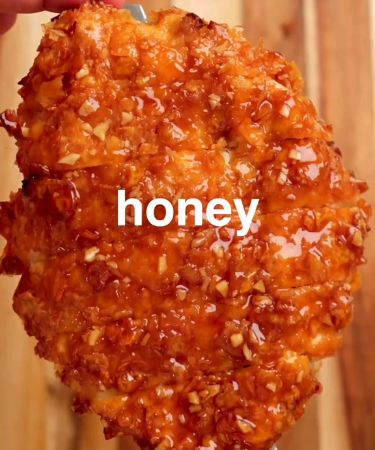 garlic honey crispy chicken rice bowl