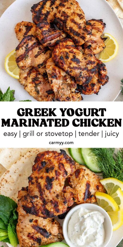 greek yogurt marinated chicken