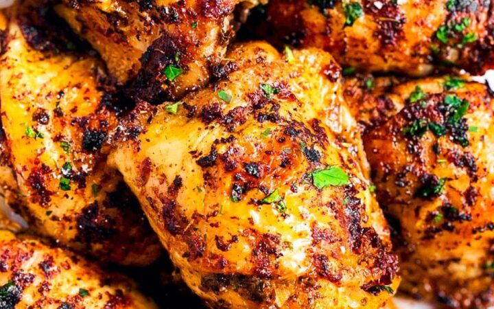 oven baked chicken thighs recipe